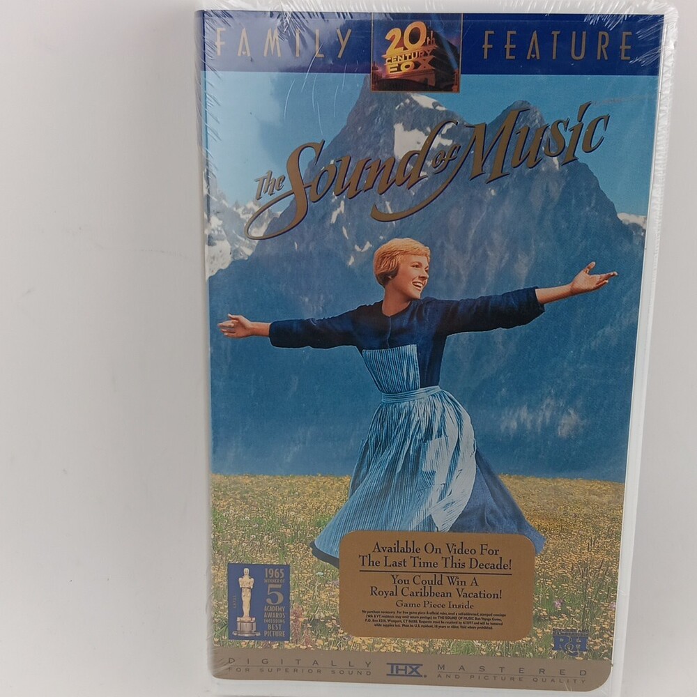 The Sound of Music VHS, 1996, Clamshell, THX Brand New SEALED